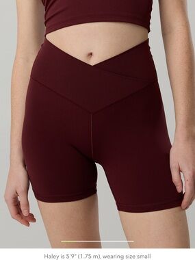 OFFLINE by Aerie Real Me Crossover High Waisted 5” Biker Short